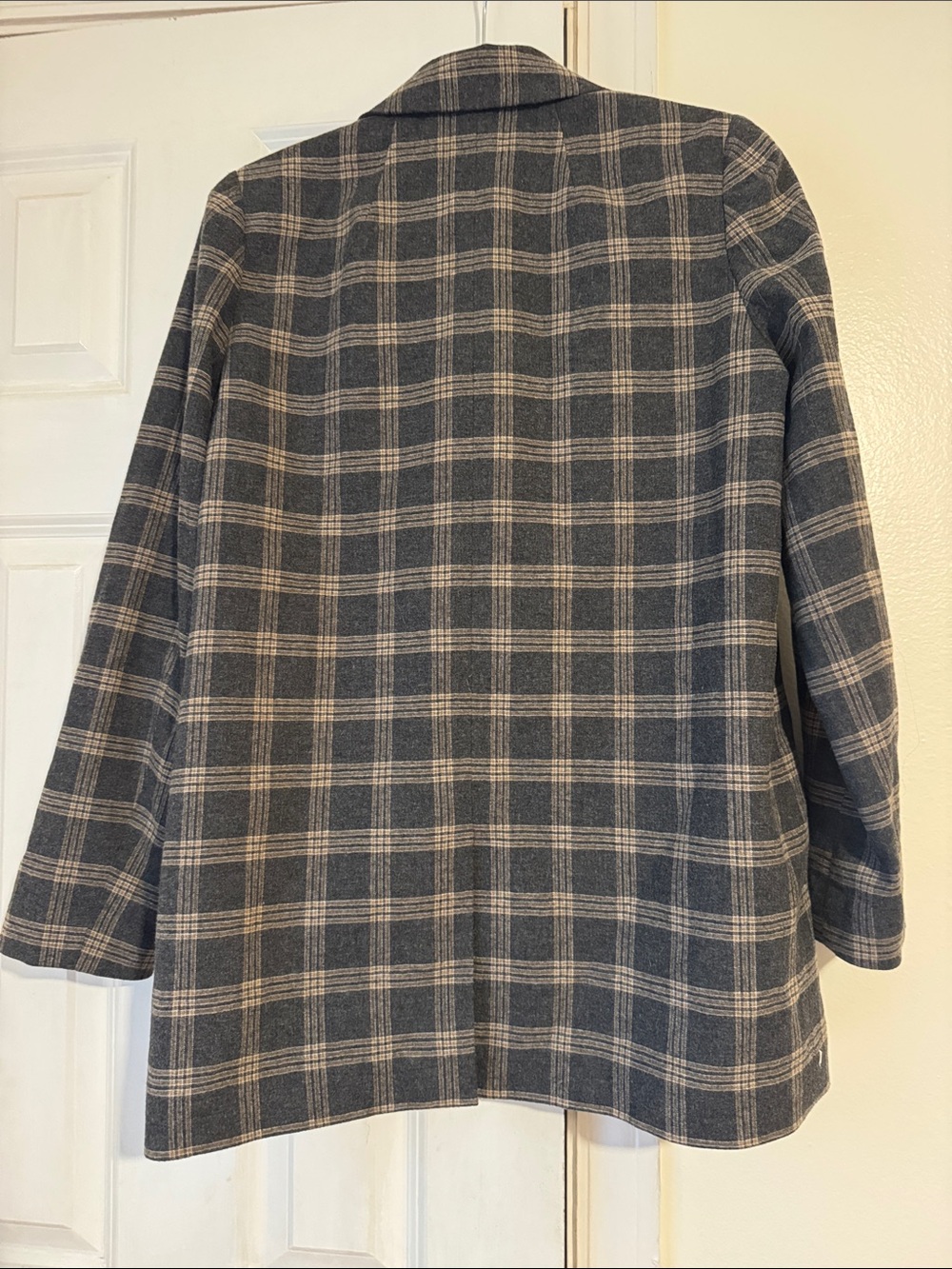 Madewell Dorset Blazer in windowpane size M - Picture 10 of 11